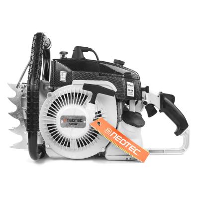 China 2-Stroke Augo NEO-TEC F070W Gas Chainsaw Power 105cc 2-Cycle 4.8KW 6.4HP Head Fit For 36/42 Inch Bar Gasoline Power Chainsaws for sale