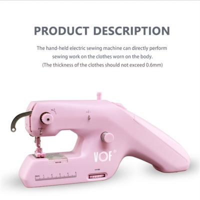 China RoHS 2021New Mini Handheld Sewing Machine Double Stitch Hand Sewing Machine VOF zdml-6 Garment Stores CE for sale