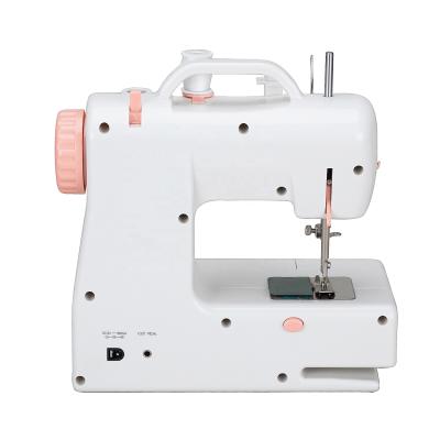 China Home Use Easy Manual Portable Fabric Stitch Mini Sewing Machine FHSM-318 for sale