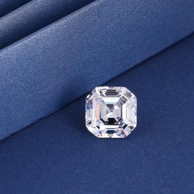 China Gemstone White Zircon Color 5a Game Or Fire Zircon Loose Stones For Jewelry Making for sale