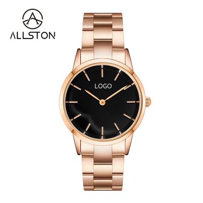 China Luxury Minimalist Ladies Rose Gold Guangzhou Men Watch Fashion Water Resistant for sale