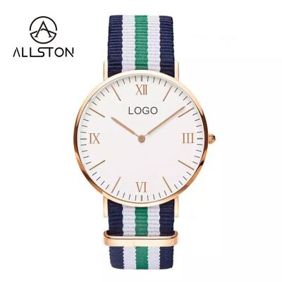 China Non-Specific Custom Factory Rose Gold Relojes Oem Logo Minimalist Private Label Watch Men Women Engraved Watches for sale