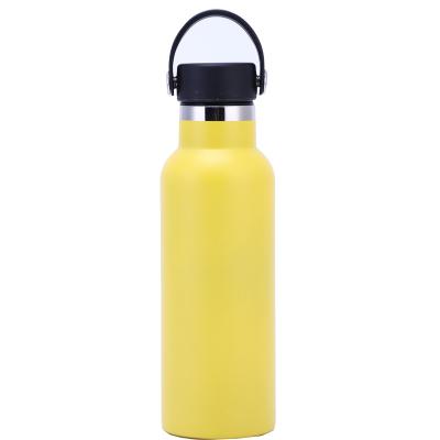 China Sports Stainless Steel Sports Bottle 350/500/600/750/1000ml Vacuum Insulated Double Walled Water Bottles for sale