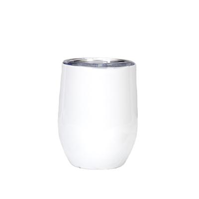 China CLASSIC Blank Straighter 12oz Wine Tumbler Blanks Coffee Glass For DIY Printing for sale