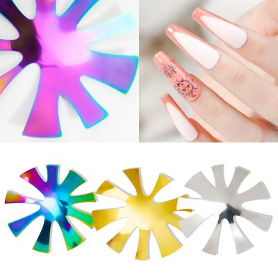 China New Product Stainless Steel French Nail Vline Cut Deep Easy Cutter French Nail Smile Cu for sale