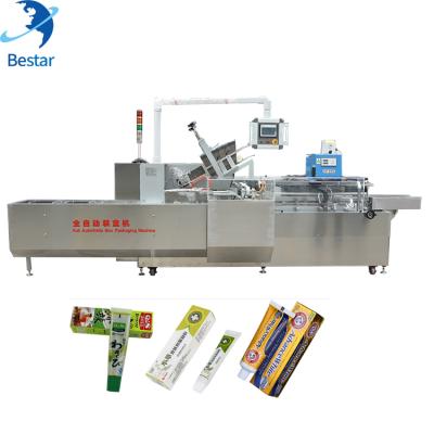 China Full Automatic Food Box Machine Carton Box Cartoning Packaging Machinery For Medical Tube And Tube for sale