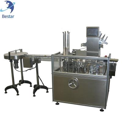 China automatic food automatic bottle cartoning machine in other packaging machines put in box machine for sale