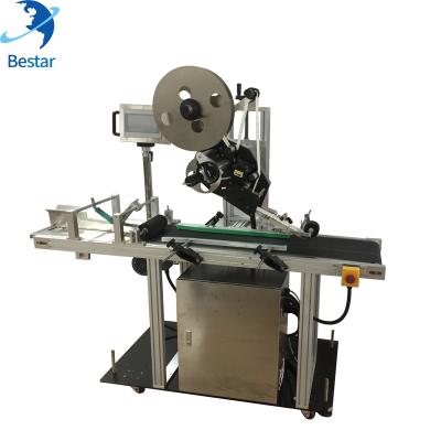 China Automatic Food Sticker Plastic Bag Paging Labeling Machine for sale