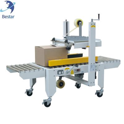 China Hot sale food vending carton sealing machine carton sealer machine top and bottom for small boxes in sealing machines for sale