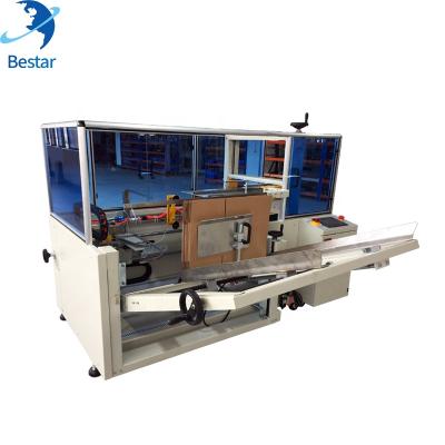 China High Speed ​​Food Crate Erector Carton Box Forming Case Box Sealing Machine for sale