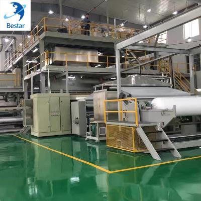 China Factory PP S Non Woven Fabric Making Machinery For Masks Bag Sanitary Napkin for sale