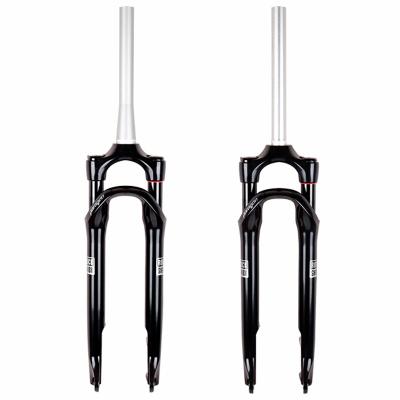 China Road Bikes ROCKSHOX FS Road Bicycle PARANGON RL Fork Air 1.5 1.125 Front Suspension 700C Fast Tapered Wheel 9X100mm Straight Solo for sale