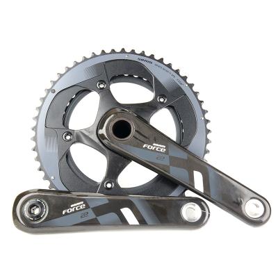 China Road Bikes SRAM Force 22 Speed ​​2X11 FC Road Bike Bicycle Crankset 46-36T 50-34T 53-39T 165 170 172.5mm Carbon Arm GXP 22/24mm for sale