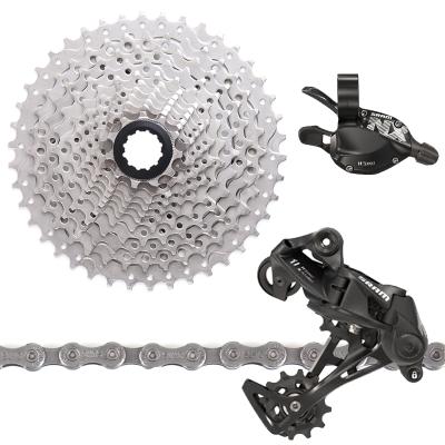 China ALLOY SRAM NX 1x11 Speed ​​Bicycle Groupset MTB Bike Rear Derailleur Kit Right Shifter Trigger Lever Cassette 11-42T Hub for sale