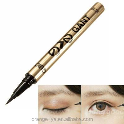 China Waterproof Gel Eyeliner With Metallic Gold Casing No Need Sharpeners for sale