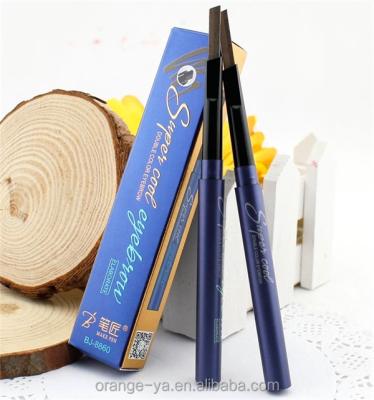 China Waterproof Metallic Blue Eyebrow Pencil Pen Can Use With Eyebrow Pomade for sale