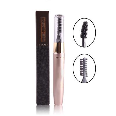 China Custom logo 4d fiber eyelash mascara mascara silk wands wholesale water resistant wholesale makeup manufacturer for sale