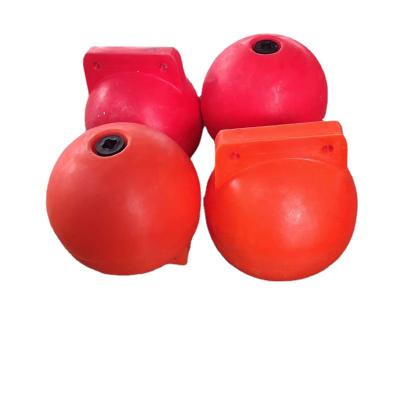 China Marinas Polyethylene Plastic River and Marine Ball Floater Water Floating Marker for sale