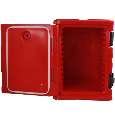 China Restaruant Insulated Cabinet 90L Rotomold Transport Food Containers en venta