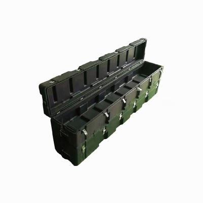 China Military Tool Storage Case IP67 Foam Flight Tool Storage ABS Box Green Hard Plastic Dustproof Waterproof Shockproof Suitcase for sale