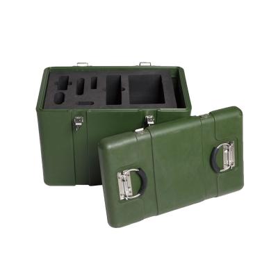 China Military Rotomolding Shockproof High Quality Dustproof Shockproof Plastic Armaments Storage Box Te koop