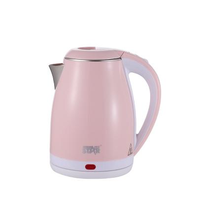 China 360 Degree Rotating Base ST-0103 VDE Pink And New Green PP 1.8L Electric Kettle for sale