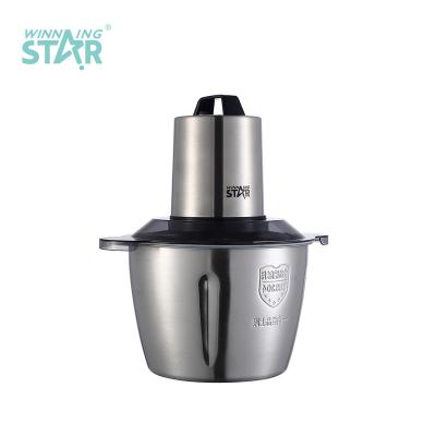 China Household 2L Meat Grinder Chopper Electric Blender Baby Food Blender Maker Vegetable Chopper Processor for sale