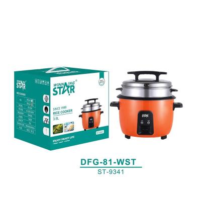 China STAR ST-9341 Brand Quality Rice Ball Cooker 1300w 8L Automatic Heating System Large Size GAIN Commercial Rice Cooker for sale