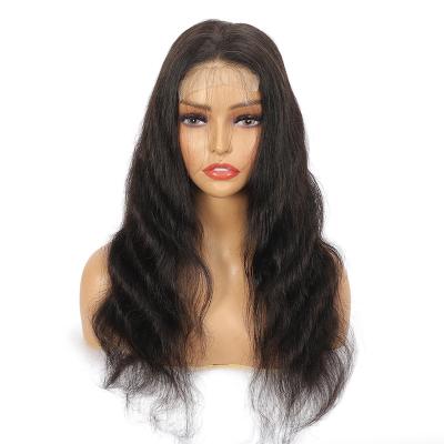 China Wholesale HD Full Body Wave Transparent Virgin Brazilian Cuticle Aligned Headband For Women 100% Color Lace Front Hair Wigs for sale