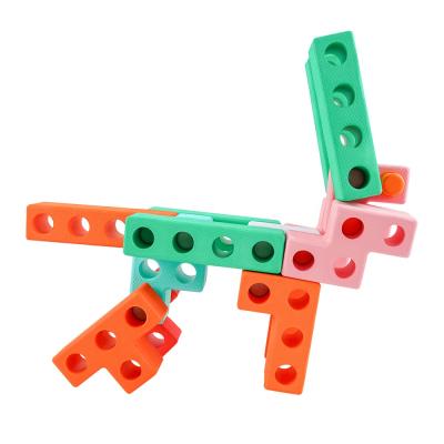 China Safety OEM Non-Toxic Game Playing Large Size Eva Soft Building Bricks Multicolor Blocking Toys for sale