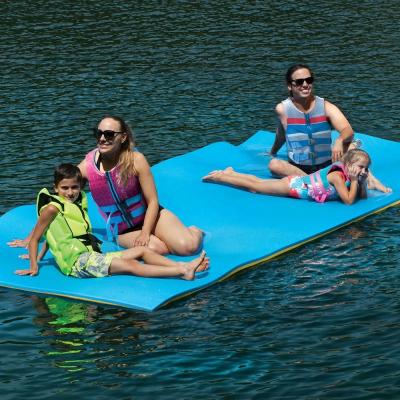 China Eco-friendly Material OEM ODM XPE Closed Cell Foam Mat Water Protection Water Floating Toys Water Play Equipment Customized for sale