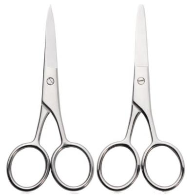 China Stainless Steel Eyelash Scissors Rimei 2 Type Right Handed Eyebrow Trimming Makeup Mini Embroidery Scissors for sale