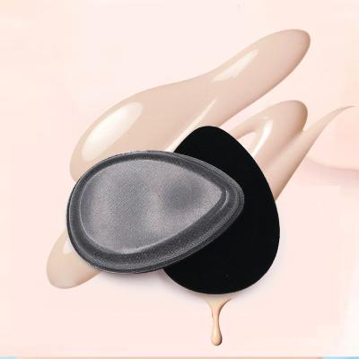 China Vegan Silky Soft Latex Makeup Sponge 2-in-1 Free Silicone And Flocking Makeup Blast for sale