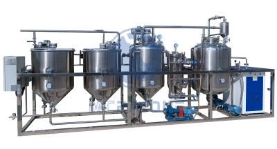 China Decolor Cooking Oil Refinery Machine , Coconut Vegetable Oil Refining Equipment for sale