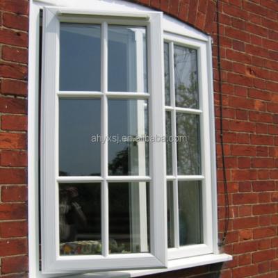 China Swing European Style CE Certificates Hurricane Impact Casement Windows For House for sale