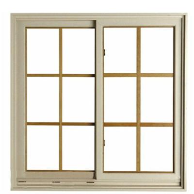 China Sliding Aluminum Doors Brown Graphic Design Home Decoration Sliding Aluminum Windows for sale