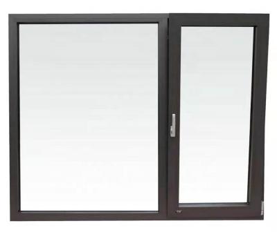 China Swing Latest Customized Aluminum Casement Window Casement Window With Mesh for sale