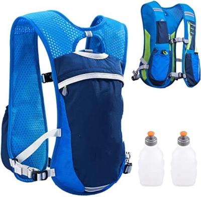 China Running Marathon Mochilas Outdoor Backpack 5.5L 8L Water Pack Hydration Running Anti-theft Trail Hiking Hydration Vest for sale