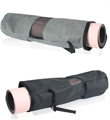 China Anti-theft Yoga Mat Storage Bag with Breathable Window and Large Pocket Up to 1/2 Inches Extra-Thick Yoga Mat Bag for sale