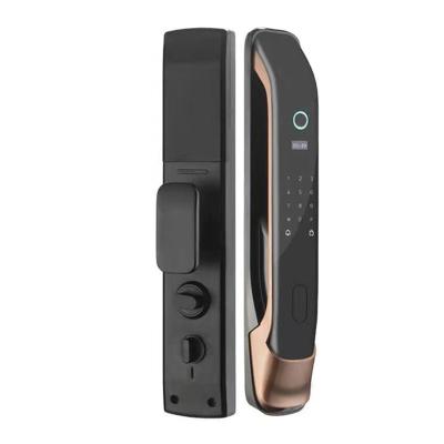 China Wifi tuya app wifi tuya app door lock remote control full automatic smart fingerprint password temporary door lock for sale