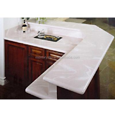 China Polished modern bar restaurant worktop for sale