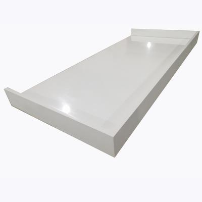 China High Quality Used Laundry Rectangle Stone White Folding Table for sale