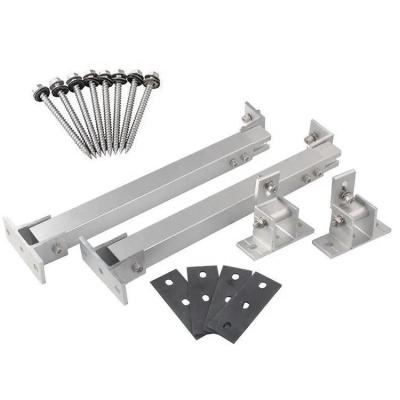 China PV Solar Panel Mounting System for Tile Roof Adjustable Aluminum Wall Mounted Bracket for sale