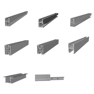 China Natural Silver Solar Panel Mounting Rail for Frame or Frameless Modules Directly Sold for sale