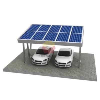 China Repuesto de montaje de dosel de paneles solares anodizados para el sistema de montaje de soportes solares Carport en venta