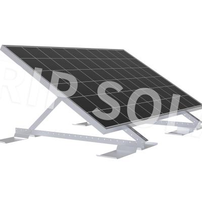 China 25-30 años de vida útil Sistema de montaje de techo solar de barandillas de lastre para techo plano en venta