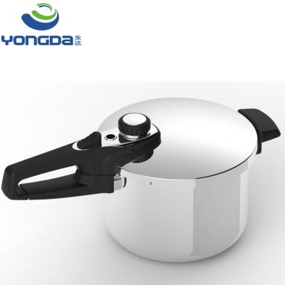 China Sustainable Safety Stainless Steel Cooking Pot Induction Pressure Cooker For Kitchen for sale