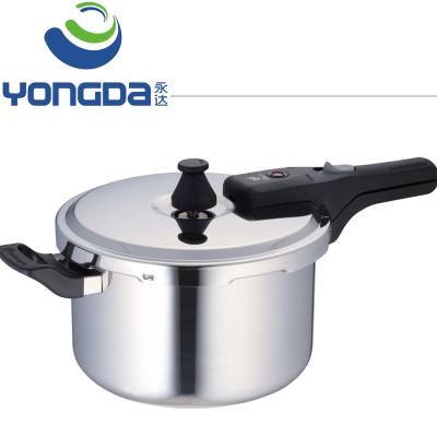 China Sustainable Hotting 304 Stainless Steel Cookware Induction With Gravity Valve Pressure Cooker for sale