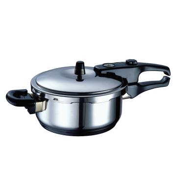 China Sustainable Design Gravity Operating Valve 18/8 Stainless Steel Large Classic Pressure Cookers for sale