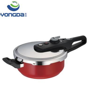 China 4 Stage Safety Weight Valve System 304 Stainless Steel Sustainable High Quality Pressure Cooker for sale